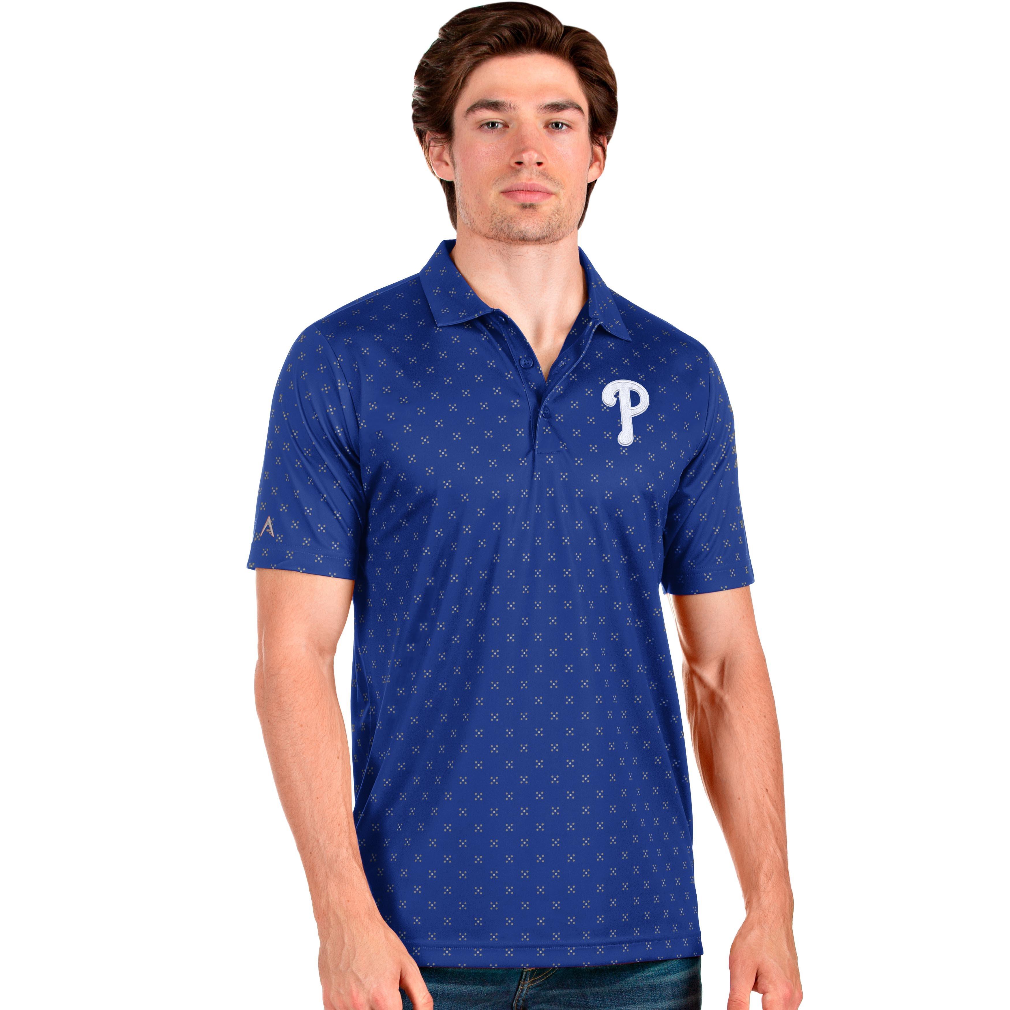 Antigua Men's Philadelphia Phillies Spark Polo